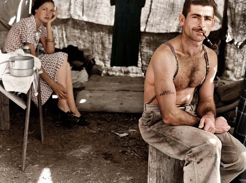 Illustration for article titled Iconic Black and White Photographs, Colorized